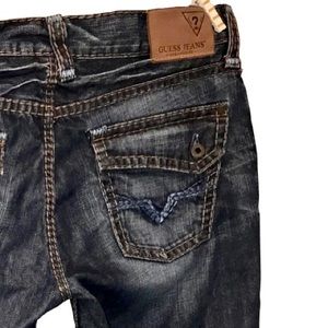 Men’s GUESS Falcon Slim Boot Jeans 33”x32”